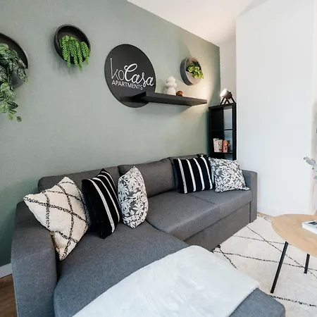 Kocasa-apartments, Zentrum, Wifi, Terrasse, Parkplatz, Waipu-tv, City-apartment アパート